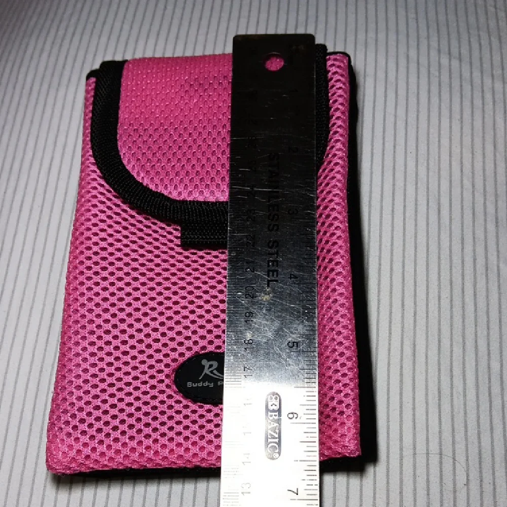 Running Buddy Mini Magnetic Pink Mesh Phone Holder